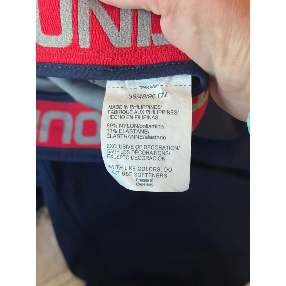 Under Armour HeatGear Golf Shorts Men’s 38 Navy Blue Stretch Performance Chino